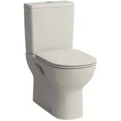 Laufen Stand-Tiefspül-WC H8240810490001 spülrandlos, für Kombination, pergamon