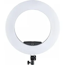 Walimex pro Pro LED Ringleuchte Medow 960 Pro Bi Color (Ringlicht), Dauerlicht, Weiss, Schwarz