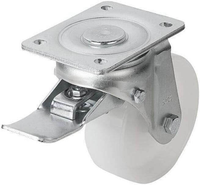 KIPP Lenkrolle mit Feststellsys STOP-TOP Polyamid Stahl Ø 150 B 50 (K1771.150502)