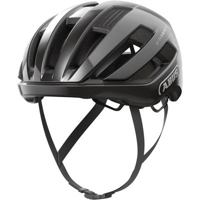 Fahrradhelm ABUS "WINGBACK" Gr. L, grau (titan), Helme, L Kopfumfang: 57cm - 61cm