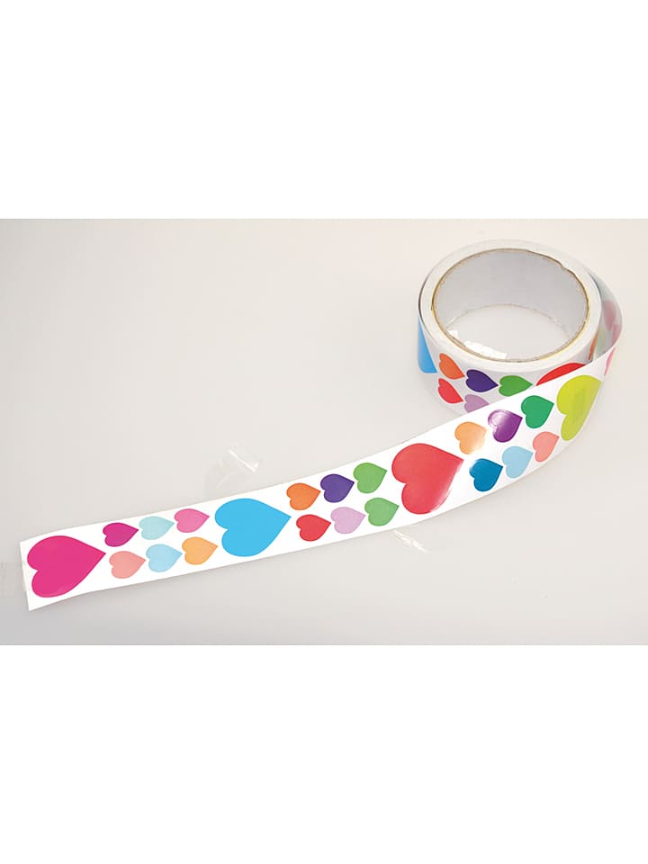 Playbox Sticker "Herzen" in Bunt - 870 Stück - onesize
