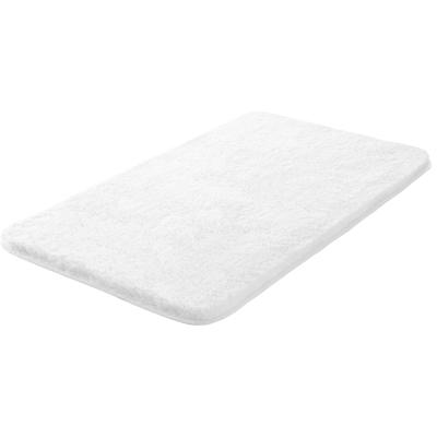 Badematte GRUND "Melange", weiß, H:27mm, Polyacryl, Badematten, Badematte, besonders dichter Flor