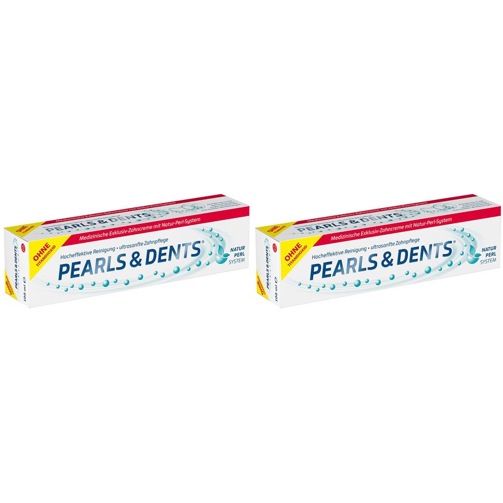 Pearls & Dents Zahncreme x2 2x100 ml