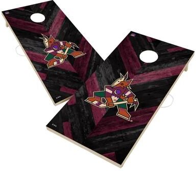 Skip's Garage Arizona Coyotes NHL Cornhole Board Set