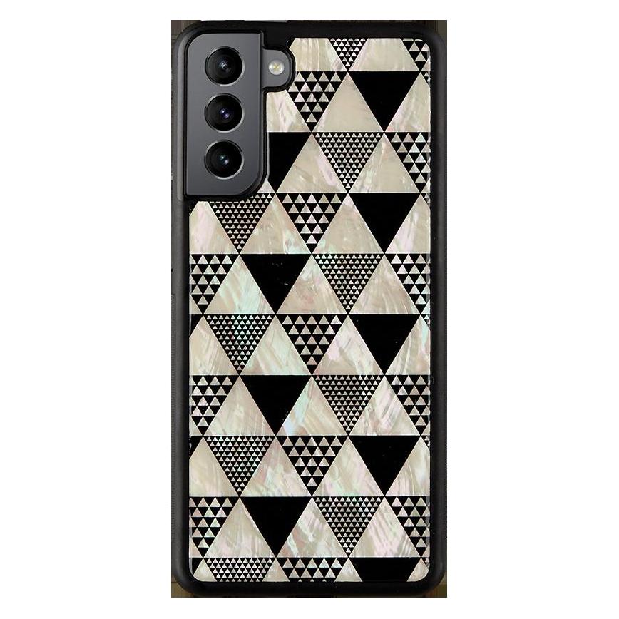Ikins case for Samsung Galaxy S21 + pyramid black (Samsung Galaxy S21+) (K6912J)