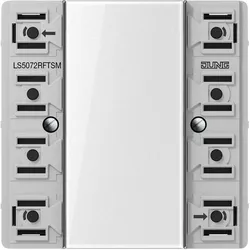 JUNG, Zubehör Schalterprogramm, Wandsender-Eins KNX-Funk LS AP 2Kan LS5072RFTSM