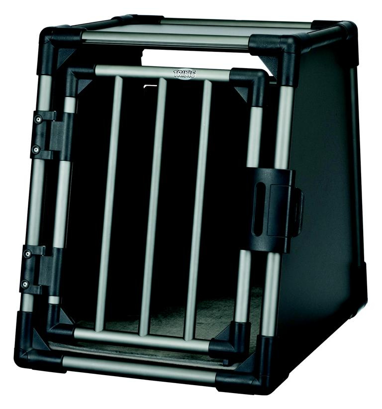 TRIXIEHEIMTIERBEDARF Transportbox, Aluminium, S: 48 56 61 cm, graphit 08752843