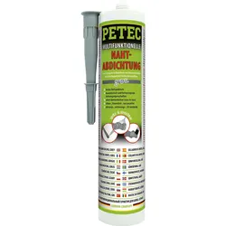 Petec Multifunktionelle Nahtabdichtung, grau spritz- & streichbar 310ml 94131