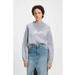 BOSS für Damen. 50543979 Fliederfarbener Finevra-Pullover (L), Lässig, Baumwolle
