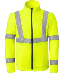 Warnschutz Fleecejacke "50219" High Visibility Excellence - XL - gelb