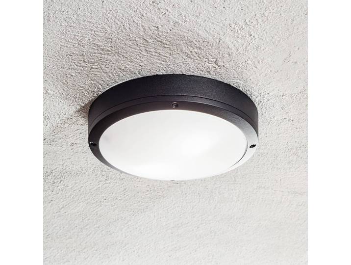 Nordlux Desi 28 - eine Deckenleuchte für außen, schwarz, Metall, Modern, Deckenlampe
