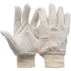 Baumwoll Handschuhe Knitter 14-161 | 12 Pa. Größe 10