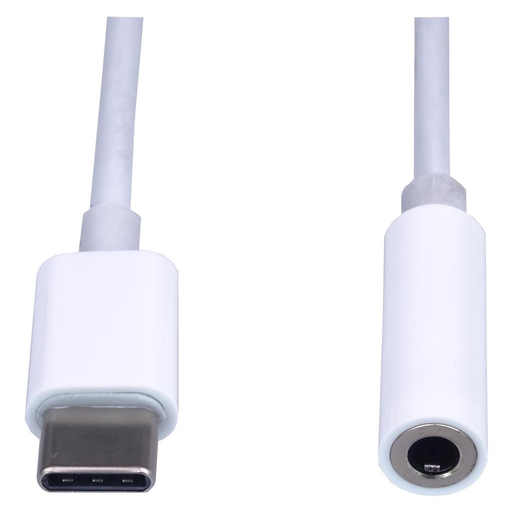 PremiumCord Redukce USB-C /3, jack na audio s DAC chipem (KU31ZVUK03)