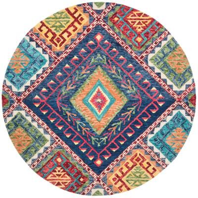SAFAVIEH Handmade Aspen Kira Boho Tribal Wool Rug