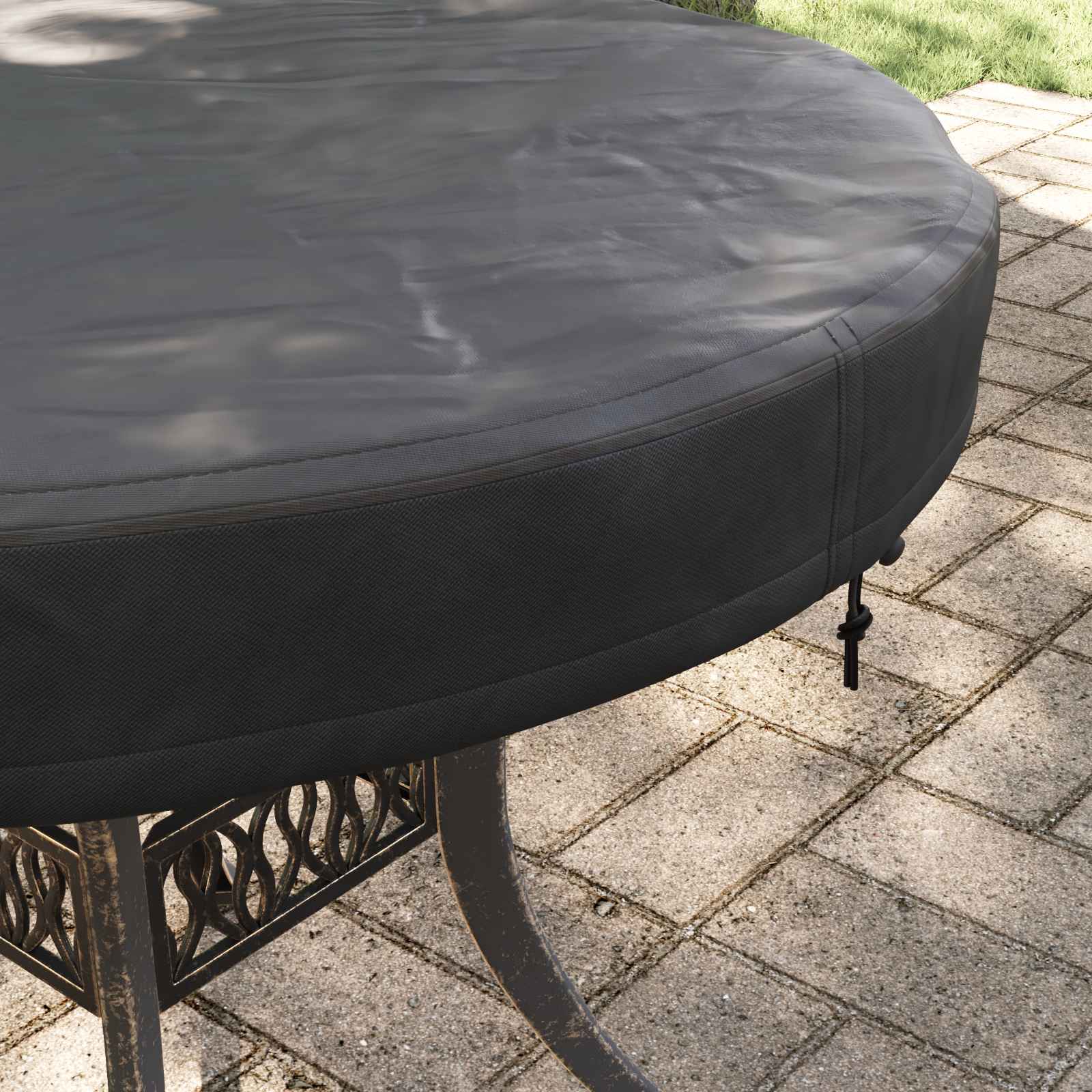 vidaXL Housse de Table Extérieure 72 x 72 x 10 cm Tissu Oxford 210D