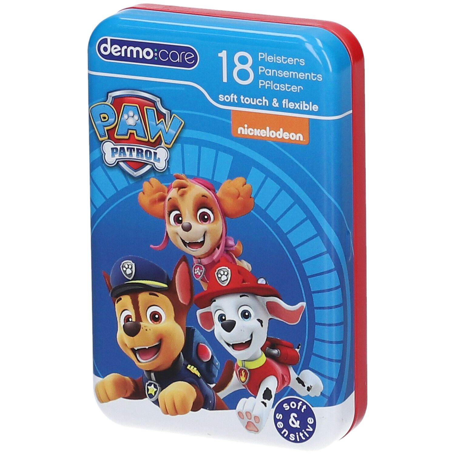 Dermo Care Pleisters Soft & Sensitive Paw Patrol 18 St Pflaster