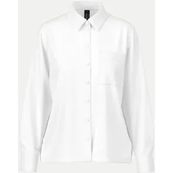 Klassische Bluse Weiß 38