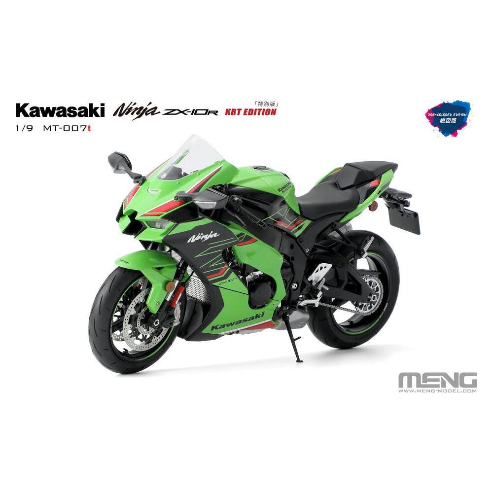 Meng-Model Kawasaki Ninja ZX-10R KRT Edition (Pre-colored Edition) (MT-007t)