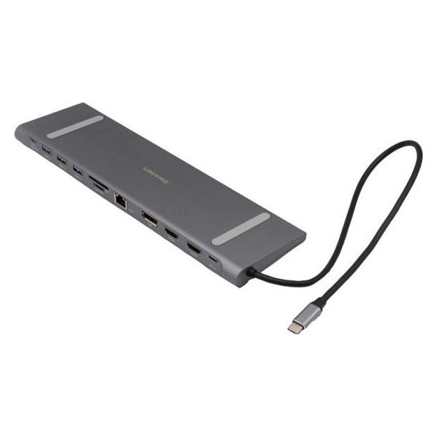Dexlan 14 in 1 Type-C Docking Station MST Function (USB-C, 6 Ports) (310764)