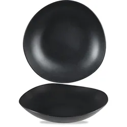 Churchill Trace Granit Schwarz Melamin Schale 38cm