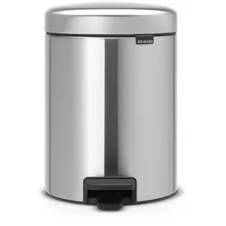 Brabantia Treteimer Matt Steel NEWLCON - L/B/H ca. 21.00x26.00x29.00