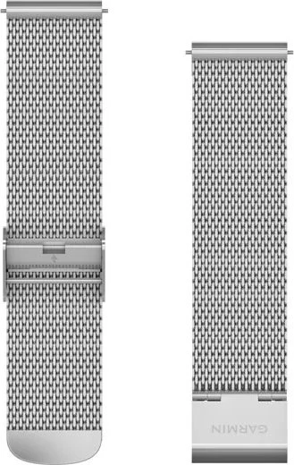 Garmin Quick Release 20 Milanese-Armband - silber