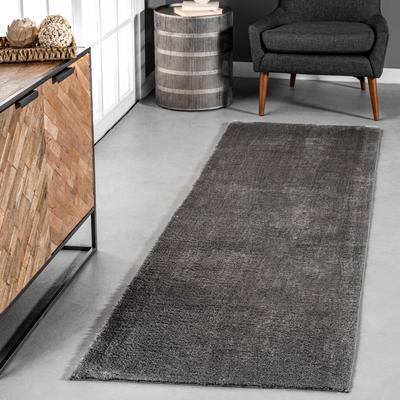 Nuloom Loni SuperiorWash Solid Machine Washable Shag Area Rug