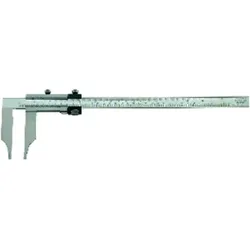 Werkstatt-Messschieber ohne Spitzen, 1000x300mm mit Feineinstellung