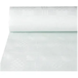 Papstar, Tischdecke, Damasttischtuch weiss