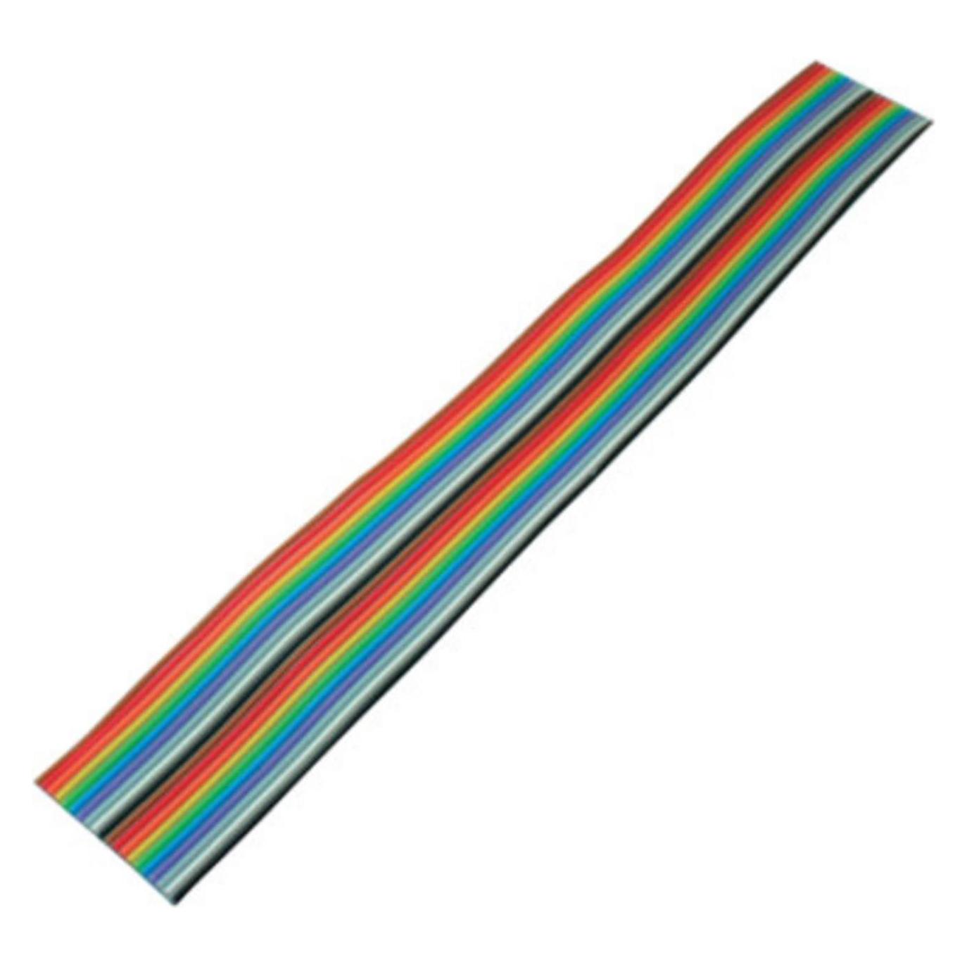 Shiverpeaks S/CONN maximum connectivity Flachkabel, farbig Raster 1,27 mm, 20 pin, 30,5m (79066)