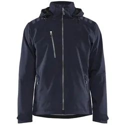 Blakläder,  Softshell Jacke Dunkel Marineblau/Schwar (S)