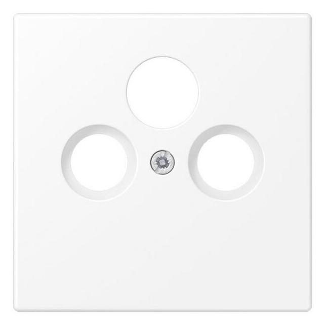 JUNG Abdeckung LS990SATWWM f.SAT-TVsteckdose (LS990SATWWM)