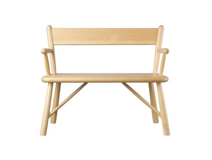 FDB Møbler P11 Kinderbank Beech nature lacquered
