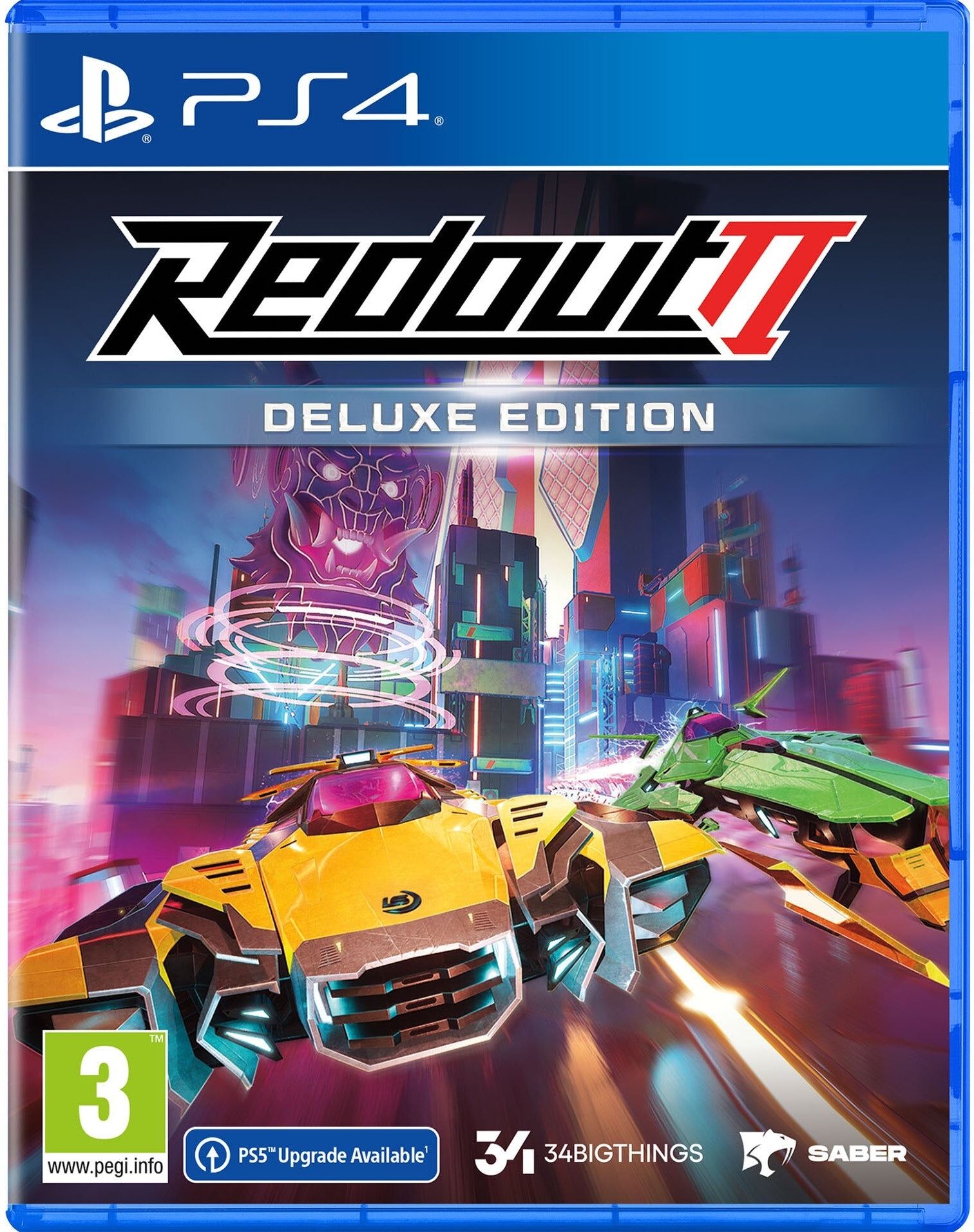 Maximum Games Redout 2 Deluxe Edition for PlayStation 4 (Disc) - High-Speed Anti-Gravity Racing Game