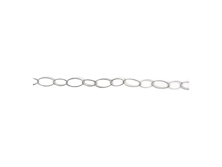 Gliederkette oval, 2,8 + 2,2 cm im Wechsel, SB-Btl. 1 m