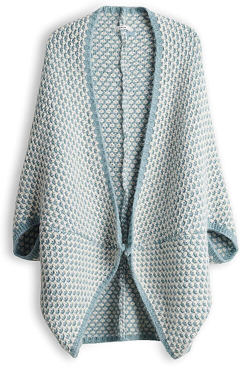 OPUS Strickjacke - Cape AMARYLLIS hellblau W