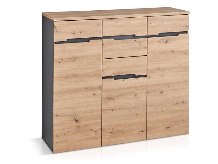 MAILAND Kommode II, Material MDF, Artisan eichefarbig