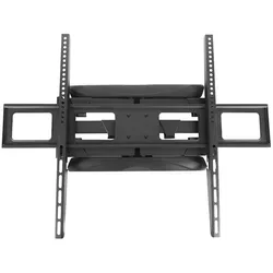 Maclean MC-423 (Wand, 80 kg, 43" - 100"), TV Wandhalterung, Schwarz