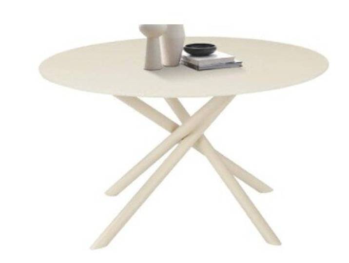 Z2 Couchtisch ROMY, Kaschmir, Glas