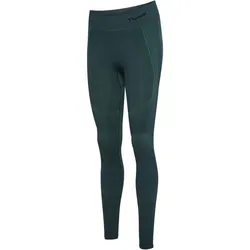 hummel hmlMT Power Seamless MW Tights Damen 6236 - green gables S