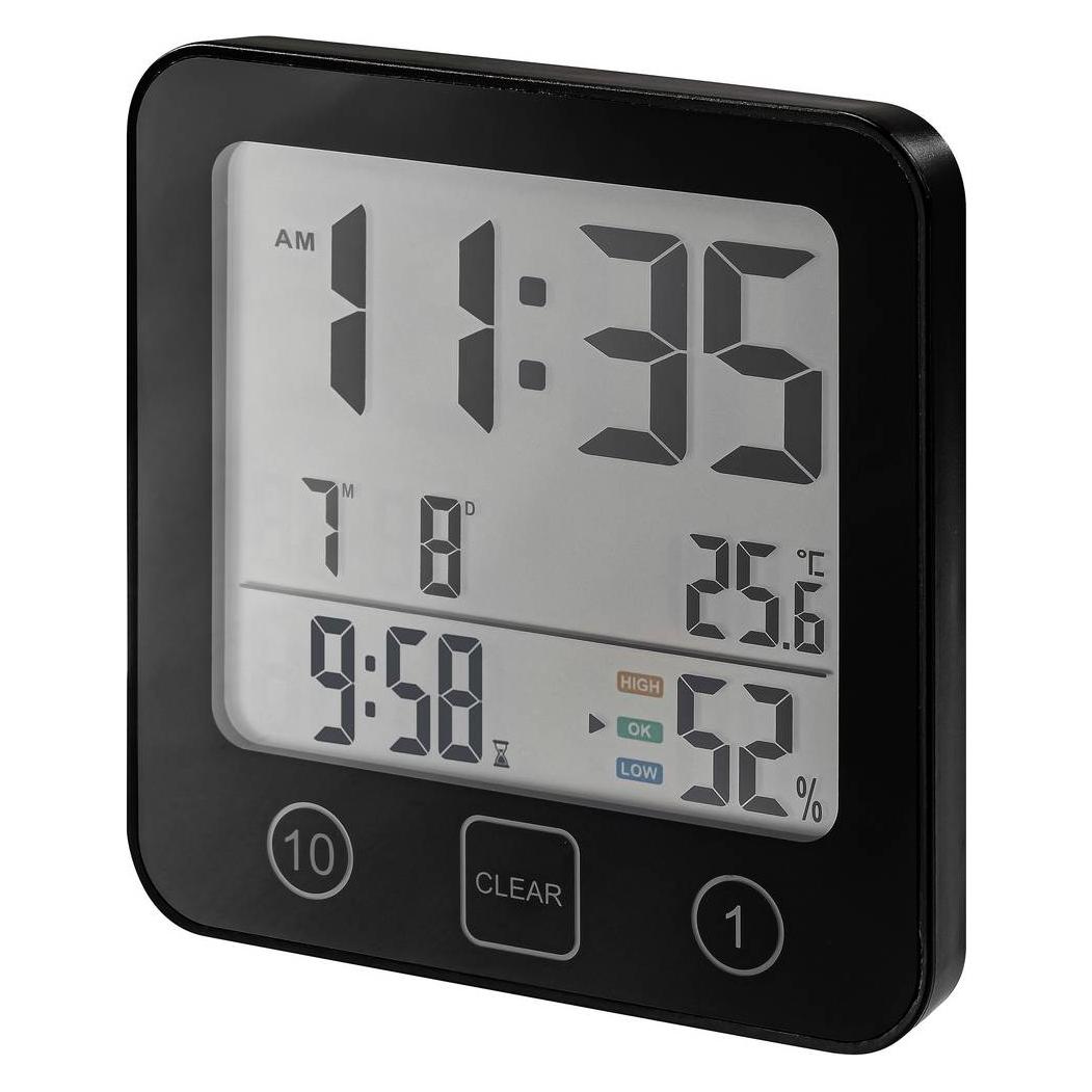 digital Timer Schwarz IP54 (E0007STH-V7)