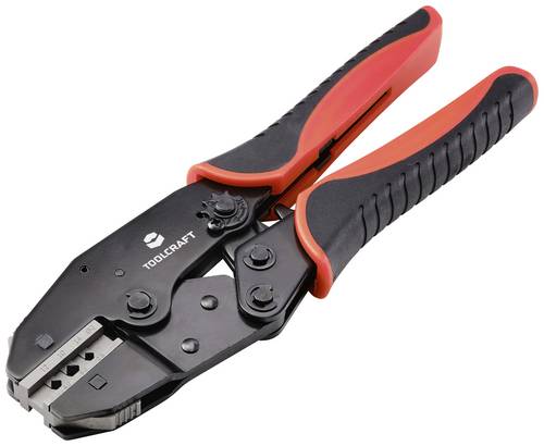 TOOLCRAFT TO-7827786 Crimpzangen-Set 280mm Inkl. Crimpsortiment mit Koffer 1 Set