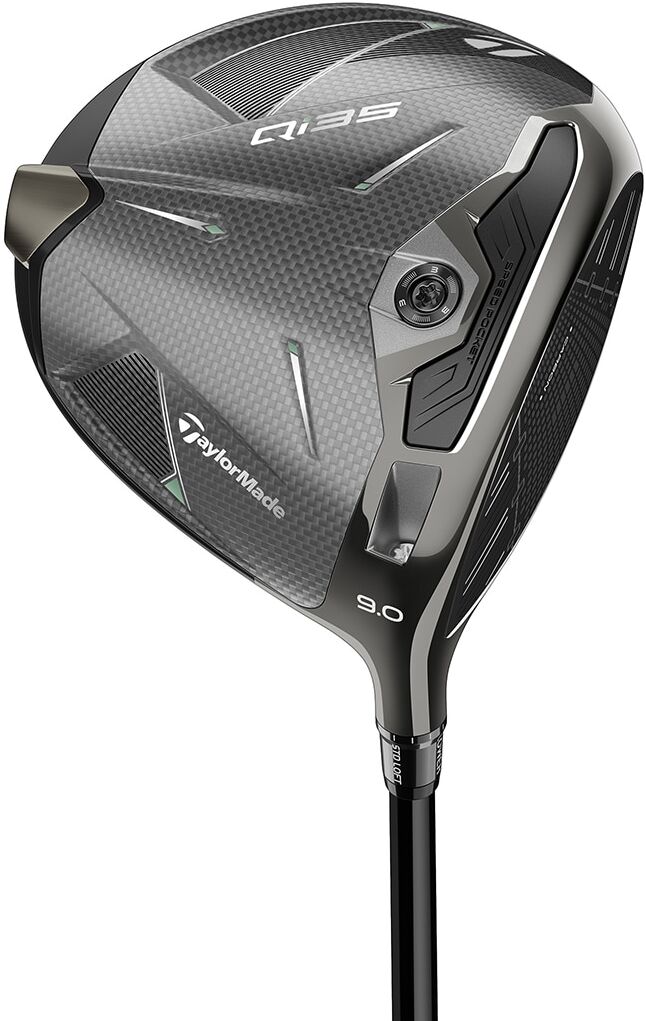 Driver Qi35 (Core) 10.5* Regular Taylormade. Gris / Verde