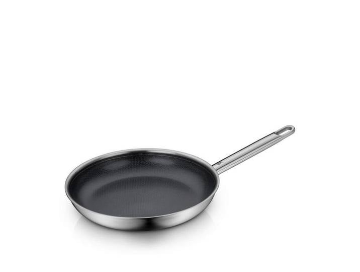WMF Bratpfanne Ultimate Profi Resist, Edelstahl, Metall, rostfrei, backofengeeignet, hitzebeständige Griffe, Kochen, Pfannen, Bratpfannen