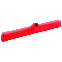 Wasserschieber Haug zweilippig 420 mm vollfarbig rot HACCP, lebensmittelkonform, F.E.I.B.P.