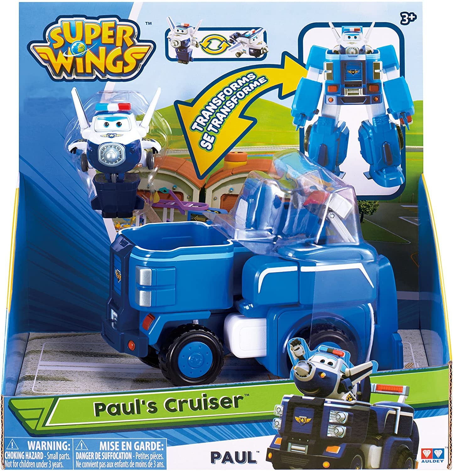 Super Wings Paul Transformeerbaar Voertuig