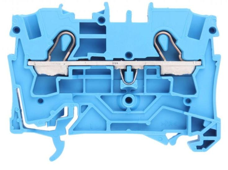 WAGO 2004-1204 doorgaande klem voor 2 geleiders, 4 mm²