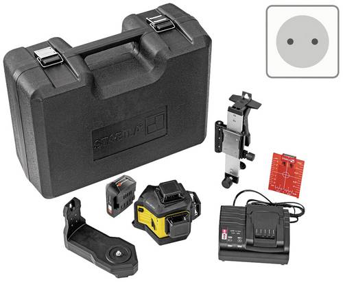 Stabila LAX 600, 12-V-System, 7-pcs (EU) Multilinienlaser selbstnivellierend Reichweite (max.): 30m