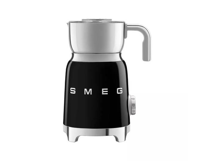 smeg - Induktion-Milchaufschäumer MFF11BLEU, Schwarz, 0.6l