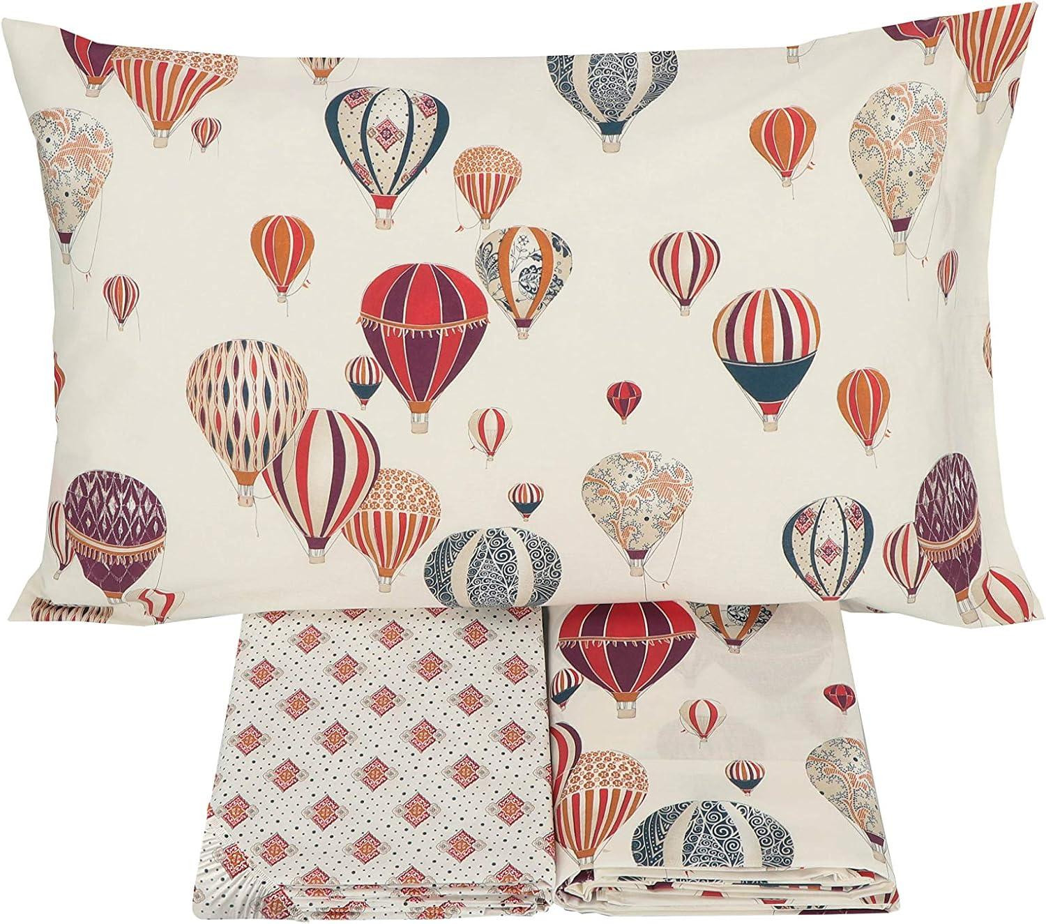 Wonderland Tweepersoonsbedset, Blauw